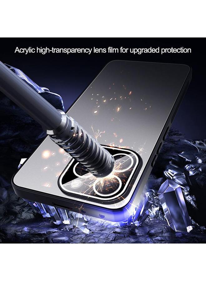 Zaboon Case For iPhone 13 Ice Aluminum Metal Explosion-proof Frosted Phone Case - Image 5