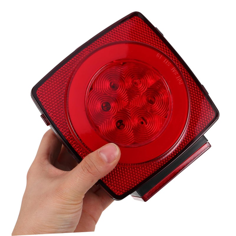 2Pcs Red LED Tail Lights For Trucks And Trailers Semi Truck Accessories Kit - Image 4