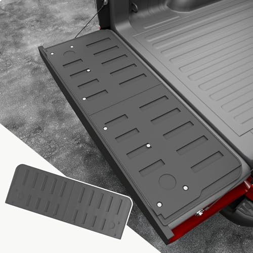 Xipoo Tailgate Mat Cargo Mat Compatible with 2019-2025 Dodge Ram 1500 TPE Tailgate Liner Cargo Liner Replacement for 2019-2025 Dodge Ram 1500 Accessories(Tailgate Mat) - Image 1