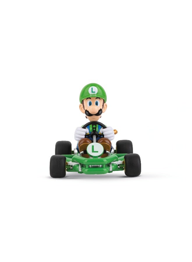 Carrera سيارة Carrera Mario Kart Pipe Kart RC - لويجي (1:18) - Image 1