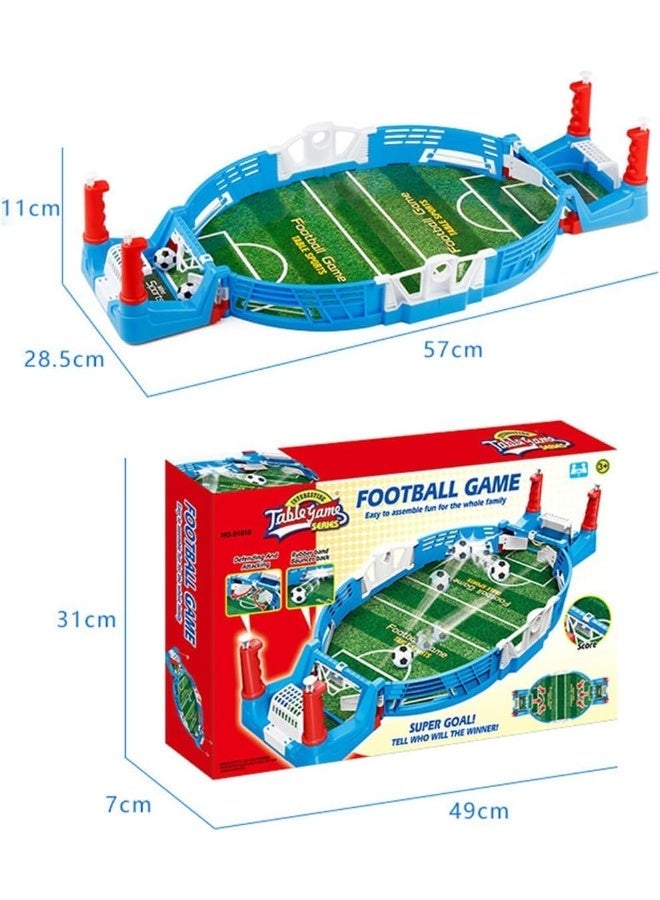 ECVV Large Football Game(57 * 28.5 * 11Cm), Tabletop Soccer Pinball For Indoor Manual Football Game Room, Foosball Soccer Desktop Sport Board Game For Kids Adults Family Game Day Night Fun - Image 4