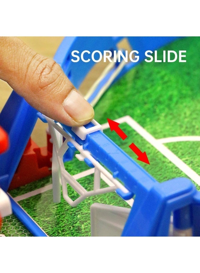 ECVV Large Football Game(57 * 28.5 * 11Cm), Tabletop Soccer Pinball For Indoor Manual Football Game Room, Foosball Soccer Desktop Sport Board Game For Kids Adults Family Game Day Night Fun - Image 5