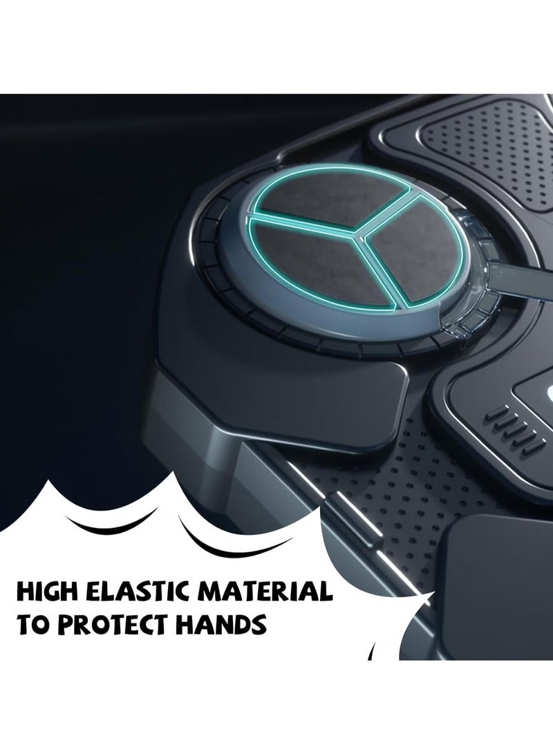 TIGER آلة الملاكمة الموسيقية للأطفال – لعبة ملاكمة ذكية بلوتوث للأولاد والبنات – آلة هدف ملاكمة مثبتة على الحائط مع قفازات ملاكمة – معدات تمرين ممتعة للأطفال، تنسيق وتدريب لياقة بدنية - Image 5