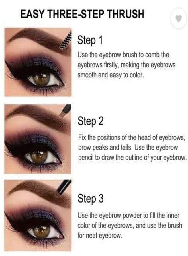 SHENY SOFT Eyebrow Powder with brush Palette- - Image 2