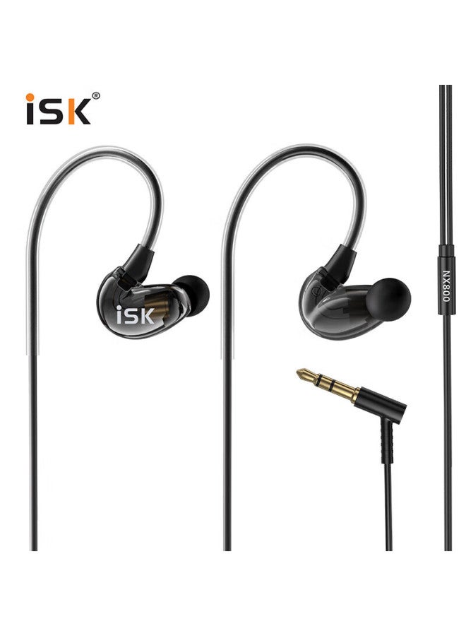 Isk Nx800 Monitoring Headphones For Streamers, Dedicated Sound Card, In-ear High-fidelity Long Cable For Singing, E-sports, Hifi Earphones - Image 2