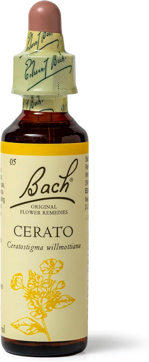 Bach علاجات باخ الأصلية زهرة سيراتو اعرف عقلك ثق في حدسك رفاهية عاطفية جوهر زهرة طبيعية 20 مل - Image 1