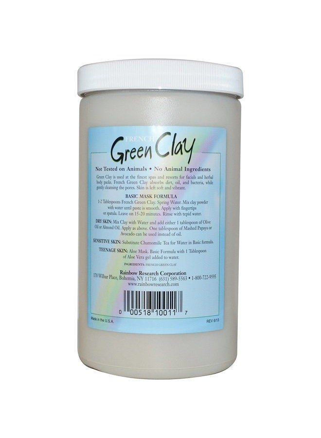 Rainbow Research French Green Clay 32 oz Powder - Image 2