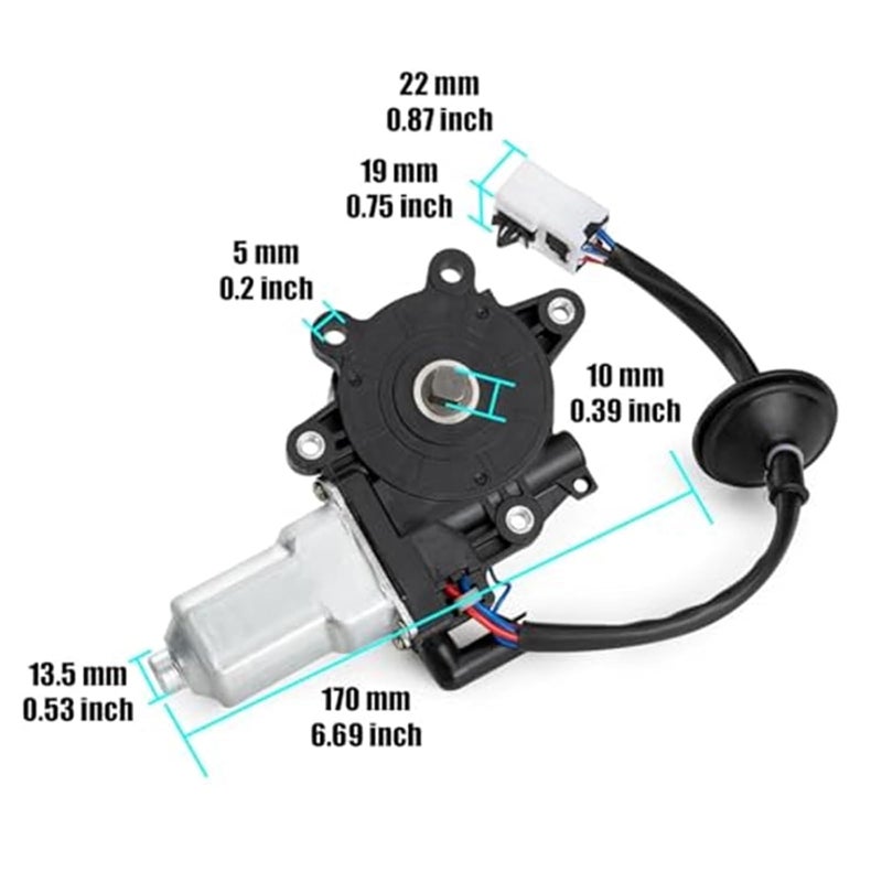 Vuzmode Electric Window Regulator for Infiniti G35 Coupe - Image 4