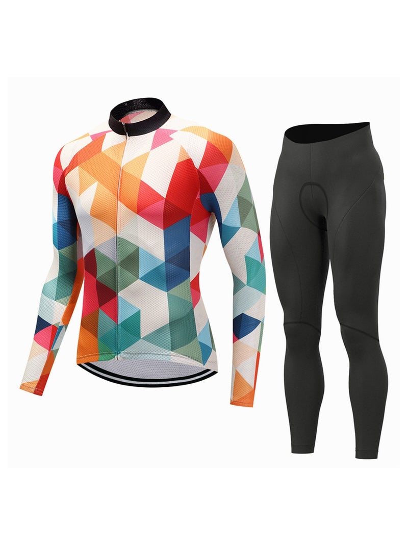 KUYING Outdoor Mountain Bike Road Bike Riding Suit Set 