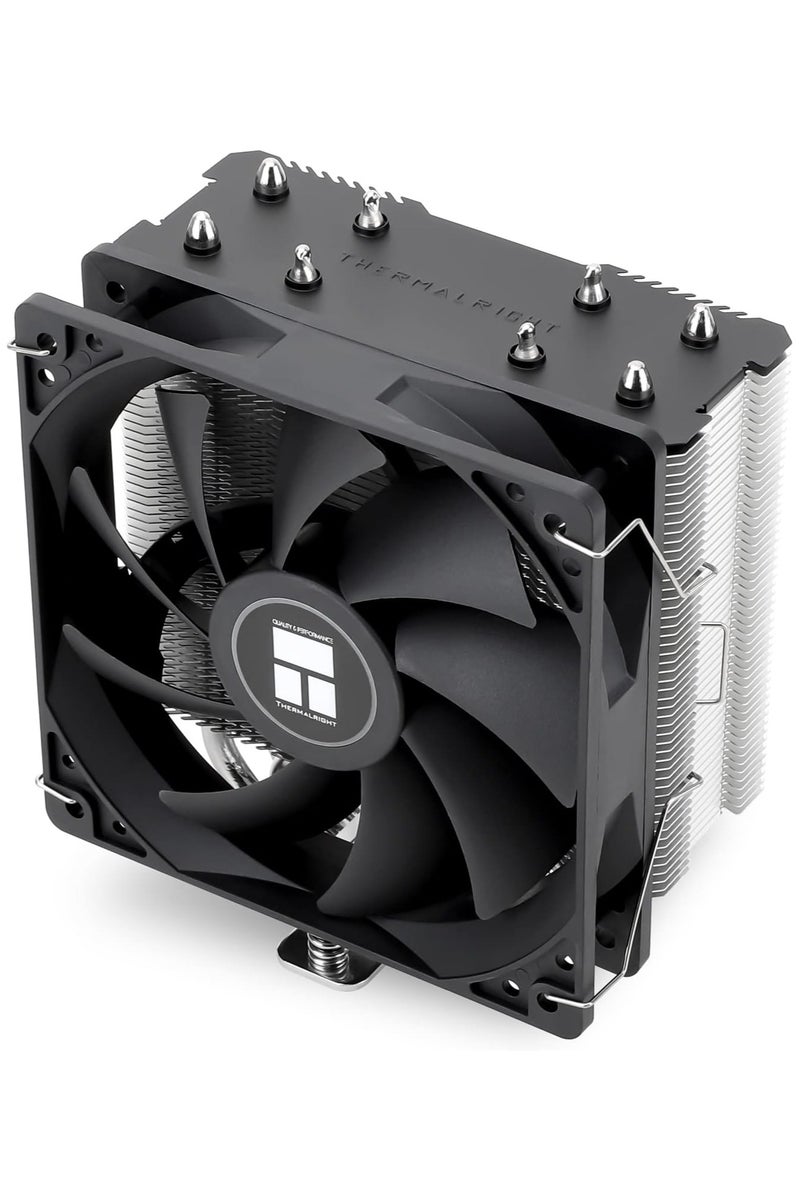 ثيرمالرايت مبرد هواء وحدة المعالجة المركزية Thermalright Assassin X120 Refined SE، مروحة TL-C12C PWM بسرعة 1550 دورة في الدقيقة، تبريد وحدة المعالجة المركزية عالي 148 مم، 25.6 ديسيبل، متوافق مع AM4/AM5/Intel LGA 1150/1151/1200/1700/1851 - Image 1