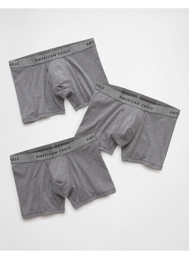 American Eagle AEO Men's 4.5" Classic Boxer Brief 3-Pack  - Image 1
