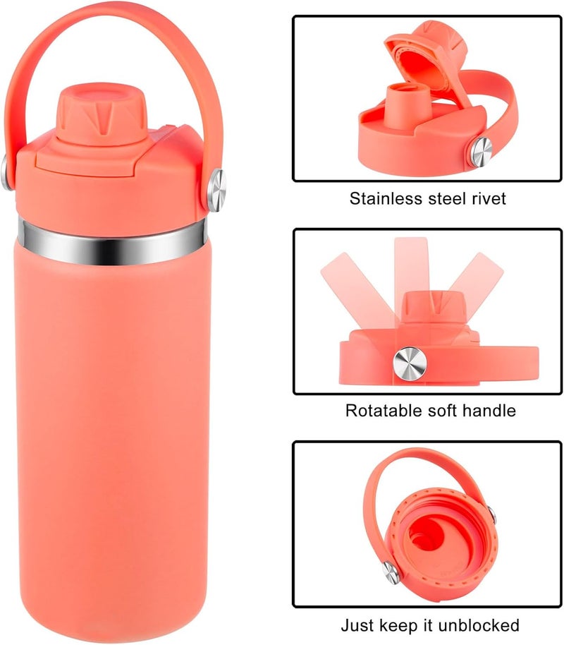 DBIW Lid for Hydro Flask 32 40 oz Wide Mouth, Replacement Lids Compatible with Hydro Flask Wide Mouth Water Bottle, Top Spout Lid with Handle, Wide Mouth Lid Chug Cap Accessories - Image 3