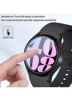 HEXABEX Samsung Watch 7/6 44mm Screen Protector, Tempered Glass Screen Protector for Samsung Galaxy Watch 7/6 44mm Clear  - Image 2