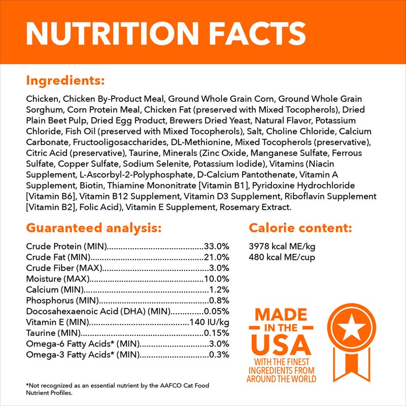 IAMS Proactive Health Healthy Kitten Dry Cat Food with Chicken, 7 lb. Bag - Image 4