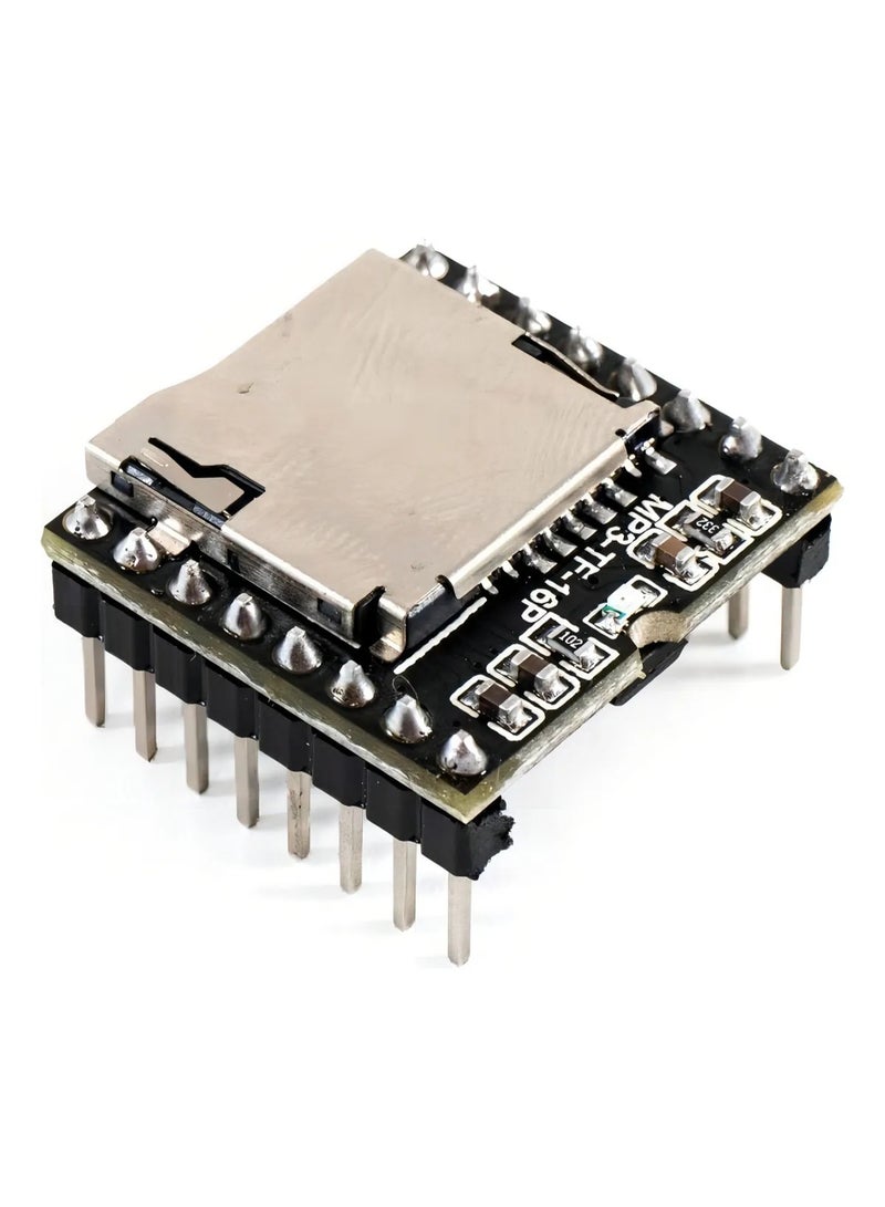 2 × ميني DFPlayer MP3 وحدة مع فتحة ميكرو SD (متوافق مع أردوينو) - Image 2