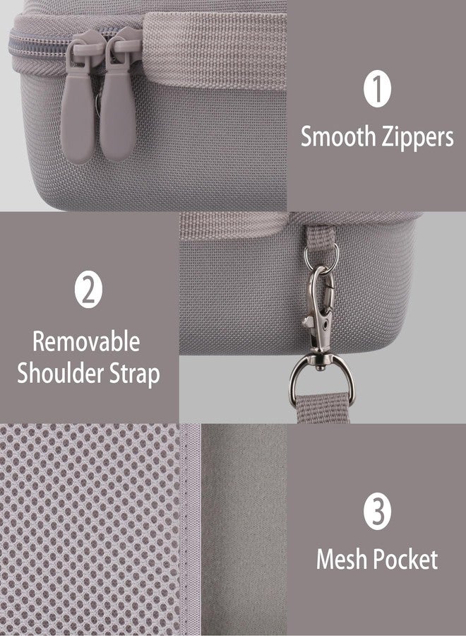 كو2كريا حقيبة سفر صلبة بديلة من co2CREA لسماعة Bose SoundLink Flex الجديدة من الجيل الثاني/سماعة Bose SoundLink Flex المحمولة بتقنية Bluetooth (حقيبة بلون الحجر الرملي) - Image 4