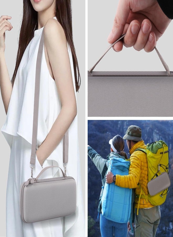 كو2كريا حقيبة سفر صلبة بديلة من co2CREA لسماعة Bose SoundLink Flex الجديدة من الجيل الثاني/سماعة Bose SoundLink Flex المحمولة بتقنية Bluetooth (حقيبة بلون الحجر الرملي) - Image 5