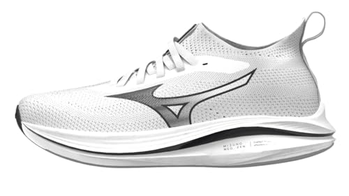 Mizuno Mens Neo Zen Running Shoe, White-Black, 9.5 - Image 1