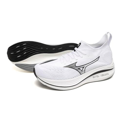Mizuno Mens Neo Zen Running Shoe, White-Black, 9.5 - Image 5