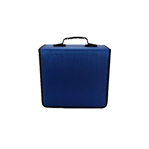 Penlonda CD/DVD Case Holder Organizer Wallet Sleeves Booklet Binder,Storage 400 Capacity Disc(Blue) - Image 3