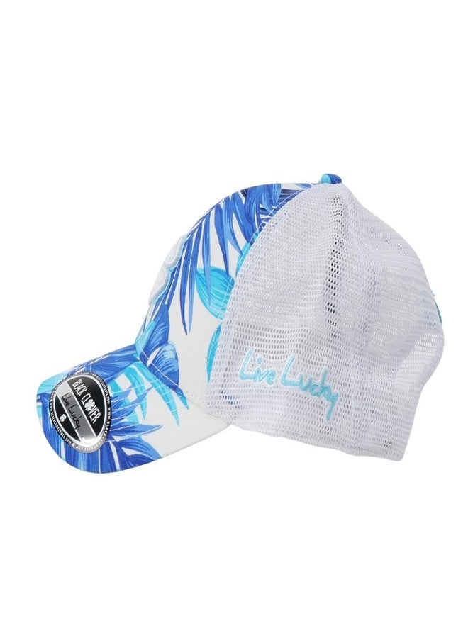 Black Clover Island Luck Hat - Tropical Adjus 16 - White Tropical - Adjustable - Image 5