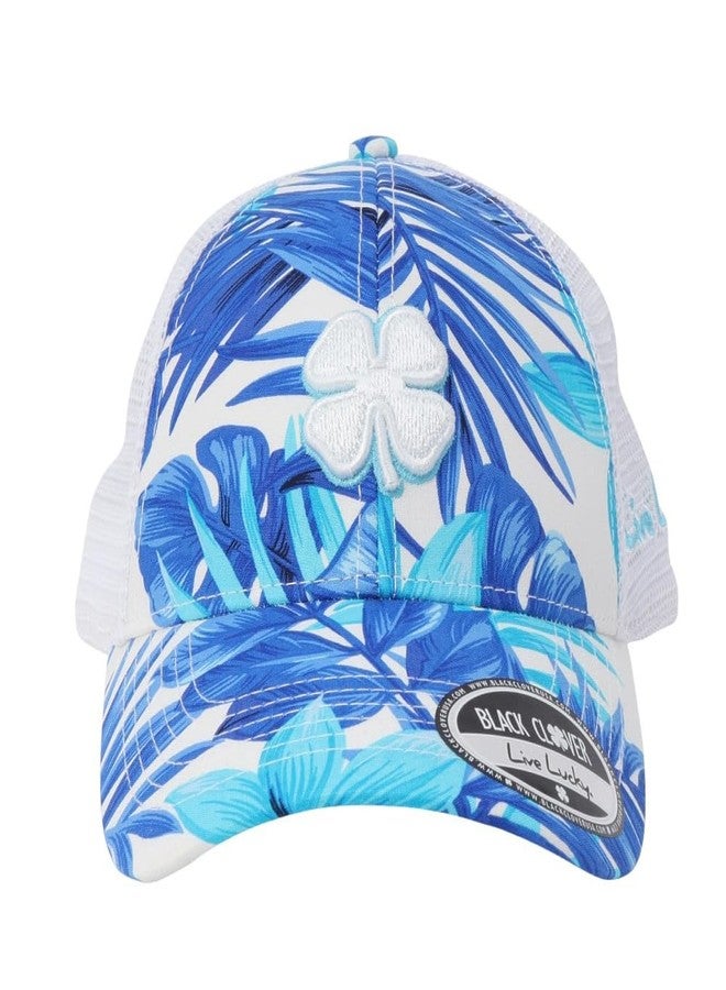 Black Clover Island Luck Hat - Tropical Adjus 16 - White Tropical - Adjustable - Image 4