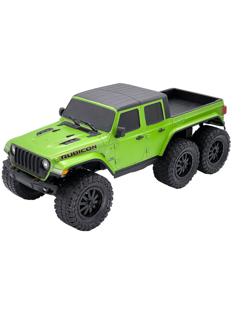 D-power - 1:10 Jeep Gladiator 6-Wheel RC Truck – 2.4GHz Remote Control, USB Rechargeable Battery, Off-Road Adventure Toy for Kids Ages 6+ - Image 3