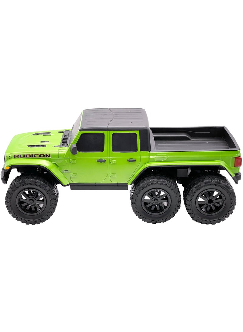 D-power - 1:10 Jeep Gladiator 6-Wheel RC Truck – 2.4GHz Remote Control, USB Rechargeable Battery, Off-Road Adventure Toy for Kids Ages 6+ - Image 4