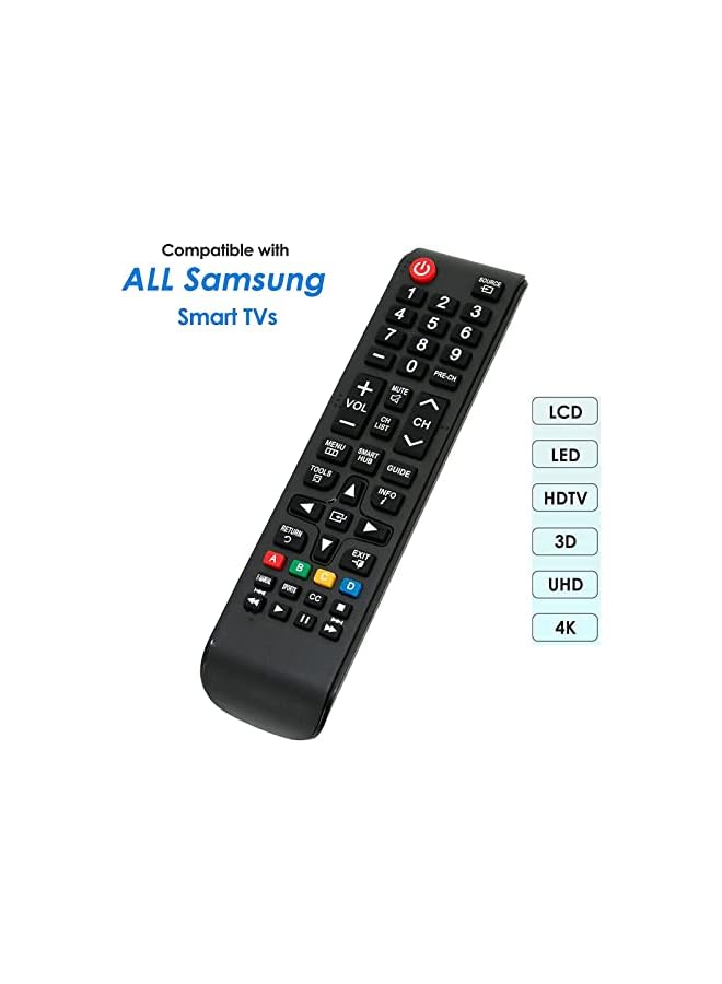 The Bros Replace Universal Remote Control Compatible with Samsung Smart LCD LED SUHD UHD HDTV 3D TVs BN59-01199F BN59-01315A BN59-01315J BN59-01315D BN59-01315B BN59-01315N BN59-01178W - Image 5