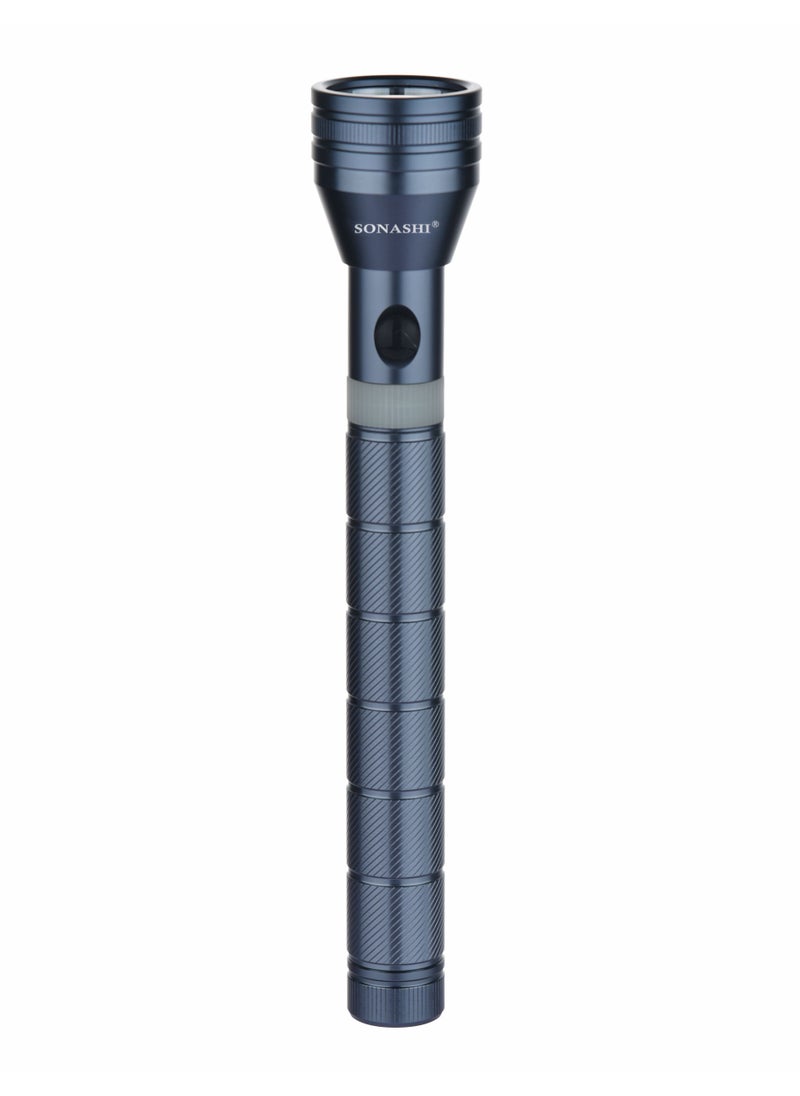 SONASHI - Rechargeable Emergency Lantern And LED Torch Combo with Solar Charge and Power Bank Function  Working Time  40 Hours (Bright Mode) with Overheat Protection  Best for Camping and Indoors SEL-3366 Blue - Image 1