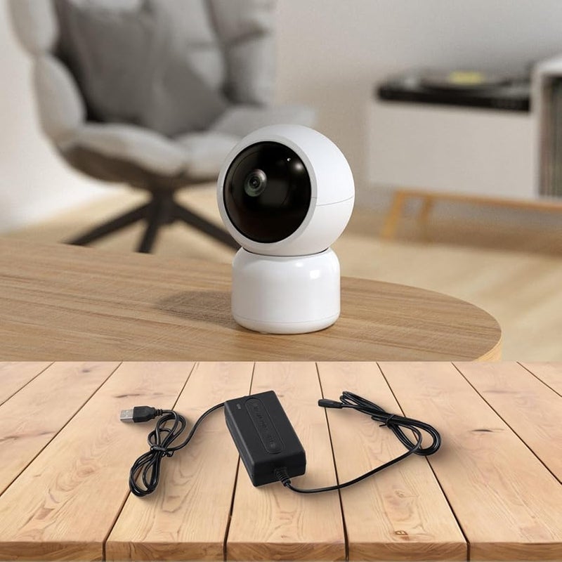 Uninterruptible Power Supply 5V 2A 3200mAh Battery Backup USB Port for Modem Security Camera Black - Image 4