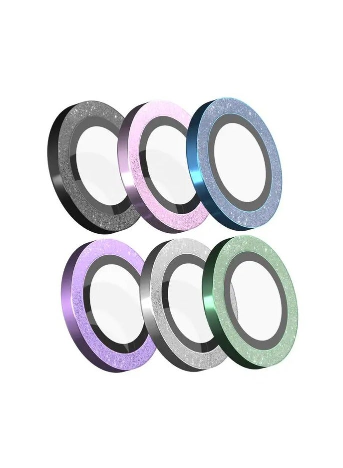 واقي عدسة الكاميرا من سلسلة Peak مع عملية الماس (قطعتين) لجهاز iPhone 14 / 14 MA - أزرق