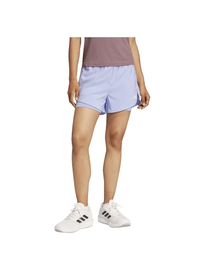 Adidas adidas W Min 2In1 Sho Blue Training Shorts 2XS