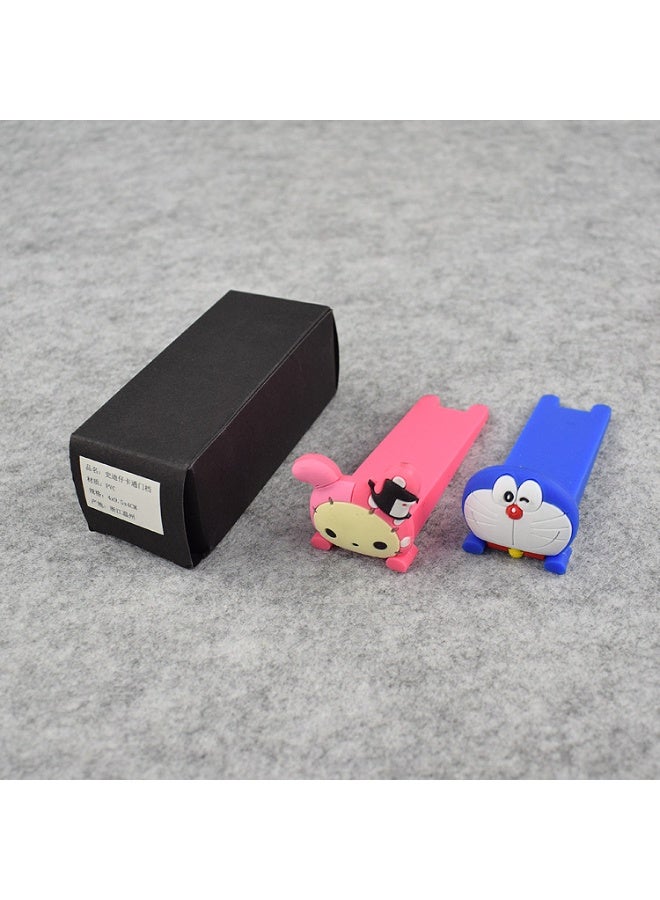 NIBEMINENT Baby Safety Creative Wedge Doorstop Cute Cartoon Dog Door Stopper Baby Protect Khaki  - Image 4