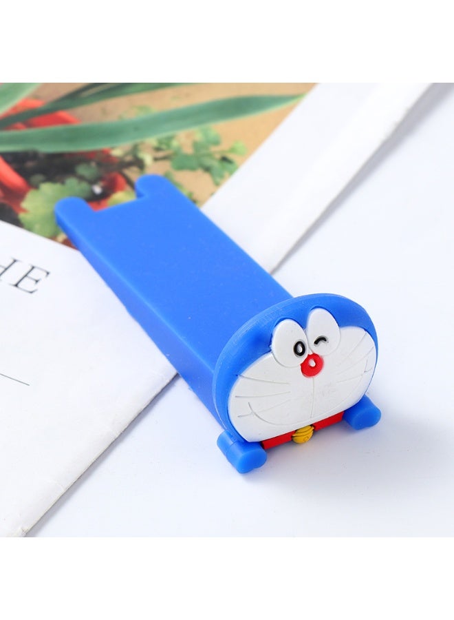 NIBEMINENT Baby Safety Creative Wedge Doorstop Cute Cartoon Dog Door Stopper Baby Protect Khaki  - Image 1