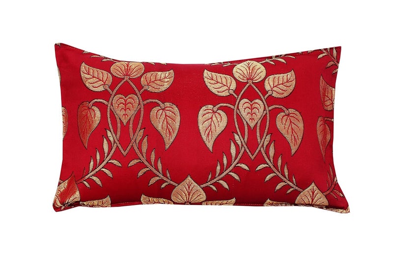 Milan Polycotton Silk 500 TC Pillow Cover (17"X27"_Multi) - Image 2