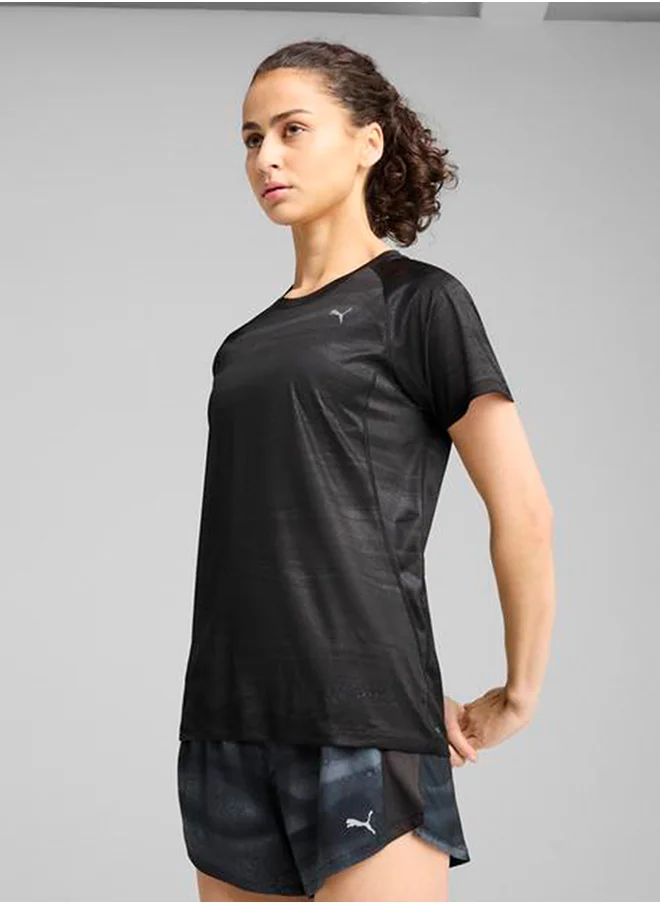 بوما Running Velocity All Over Printed T-Shirt