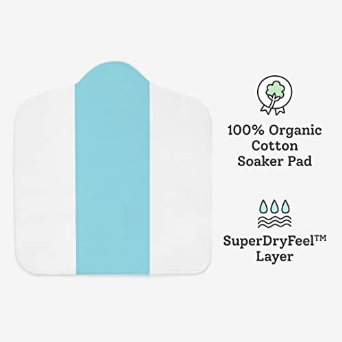 SuperBottoms Dry Feel Magic Pad set of 2 - Cloth diaper soakers/inserts for SuperBottoms Freesize UNO cloth diaper - Image 3