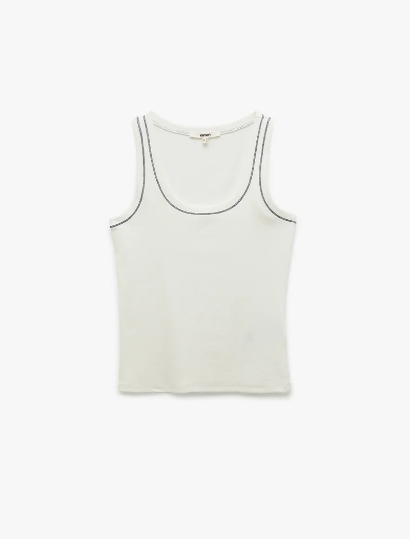 كوتون Sleeveless Tank Top