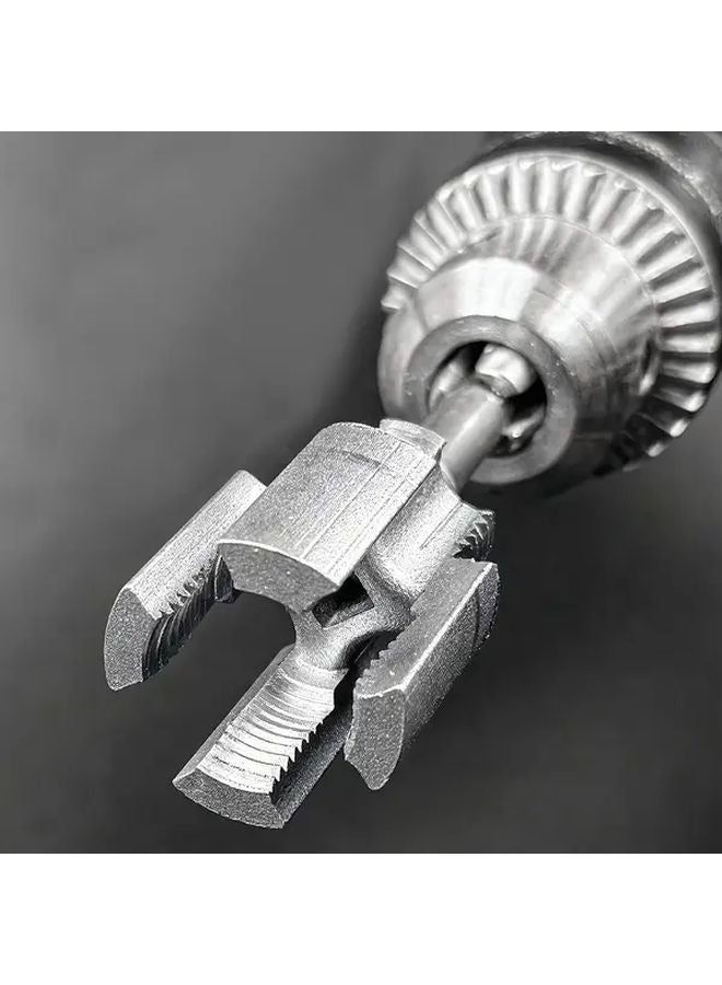 طقم إصلاح خيوط الأنابيب المحترف موديل AA007 أداة صنبور PVC مزدوجة الرأس مع فتاحة الأسلاك - Image 5