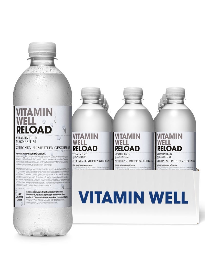 فيتامين ويل إعادة تحميل ليمون لايم 500 مل عبوة من 12 قطعة - Image 1