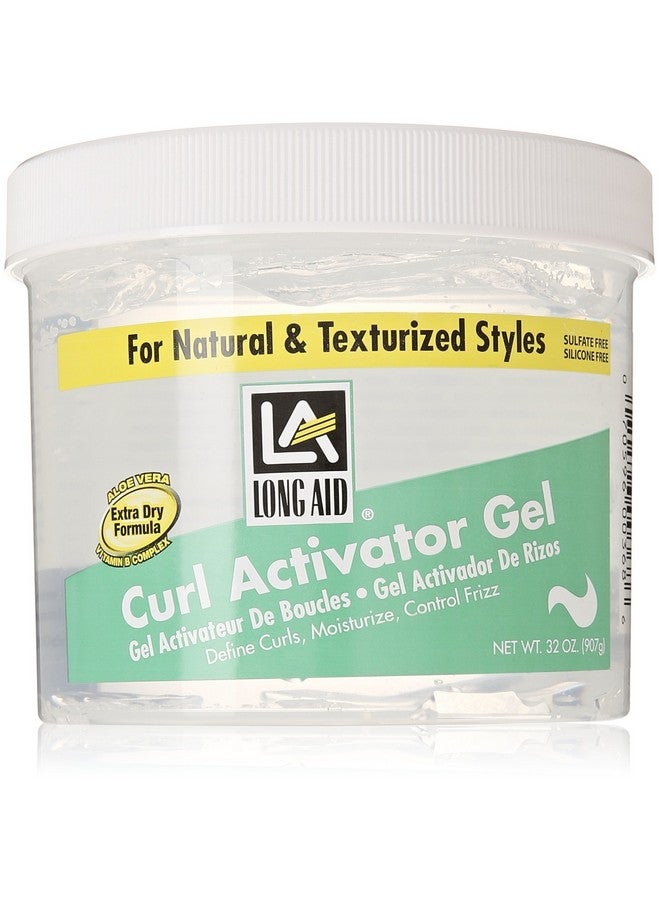 Long Aid Extra Dry Hair Activator Gel 32 Oz - Image 1