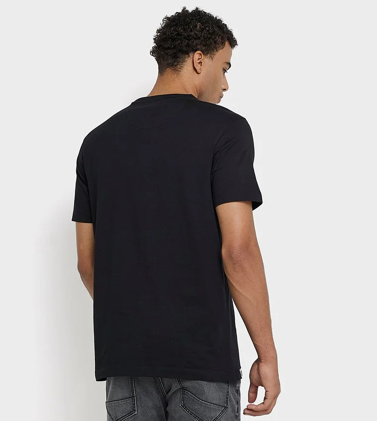 Ben Sherman  Ben Sherman Men's Crew Neck Short Sleeve Printed T-Shirt for Men | Best Price UAE