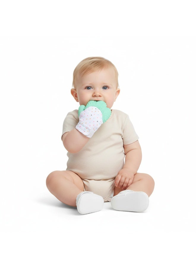 Bambimici Baby Silicone Teething Mitten - Image 1