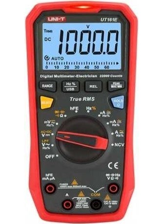 UNI-T Unit UT161E 1000V True Rms Digital Multimeter 