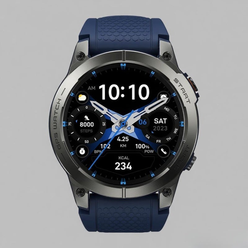 Zeblaze Stratos 3 Pros Smart Watch 1.43-inch 466*466 High-Clear Screen Health Monitoring Sleep Monitor Sport Watch Daily Waterproof BT5.3 Call 45 Days Standby Time 100+ Multi-sport Modes for Men - Image 1