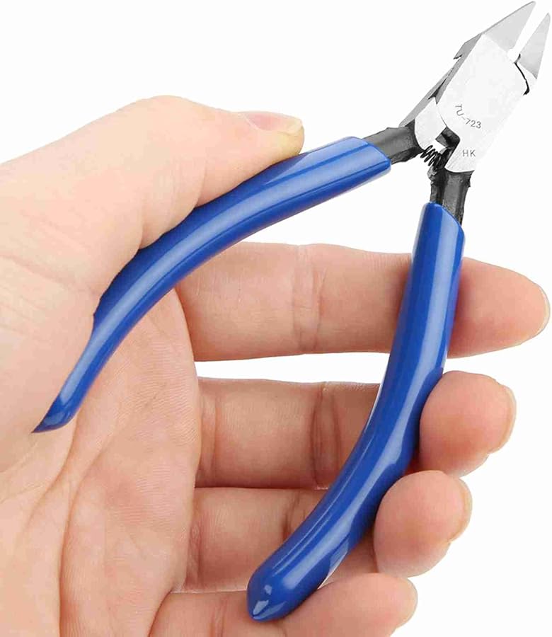 TU 723 Steel Nose Flush Cut Wire Cable Cutter Stripping Pliers for Electronic Repair - Image 5