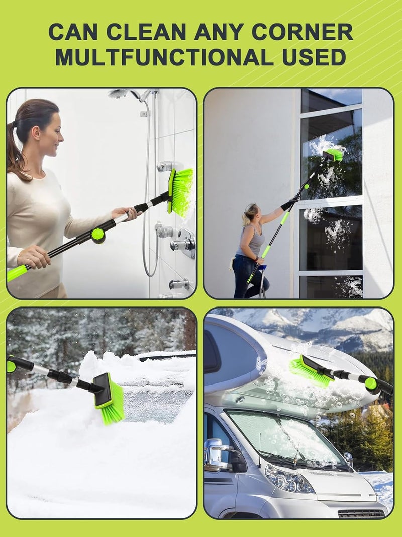 Nicecastle 151 cm 180° Rotating PBT Car Wash Brush with Long Handle - Image 4