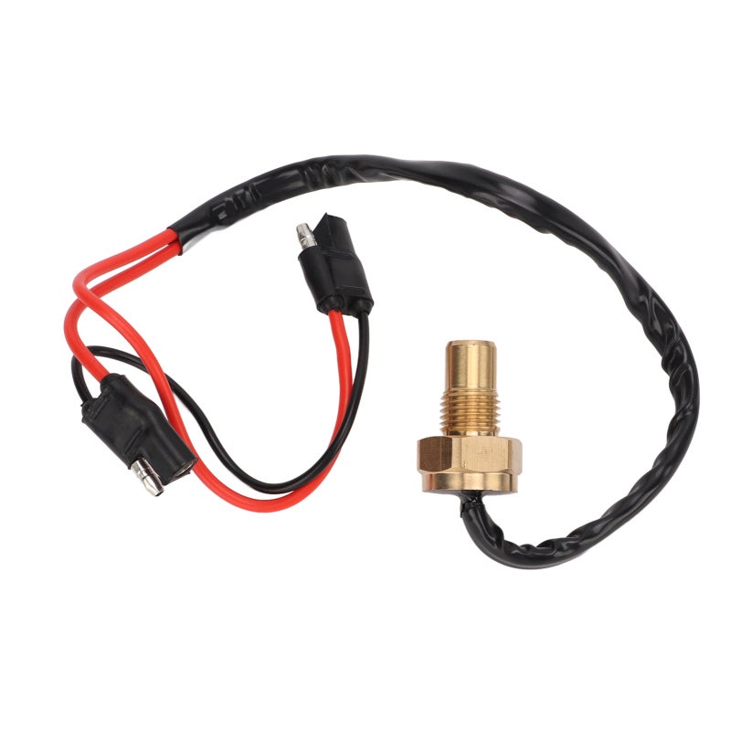 Fan Thermal Sensor Switch Replacement for Arctic Cat 500 4x4 - Brass Aluminum ATV Fan Heat Sensor Switch 0413-045 0413-168 for 650 4x4 Auto MRP LE - Image 1