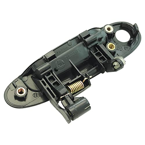 TRQ Front Left Exterior Door Handle Drivers Side Compatible with 2000-2005 Toyota Echo - Image 3